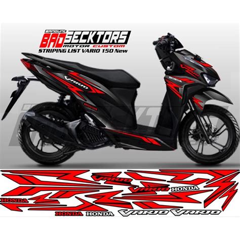 Jual Striping Honda Vario Grafis Shopee Indonesia