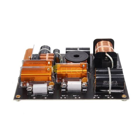 Bass Midrange Treble Way Crossover Audio Board Speaker Frequency