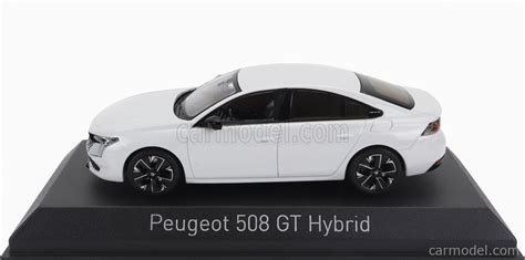 Norev Scale Peugeot Gt Hybrid Okenite White