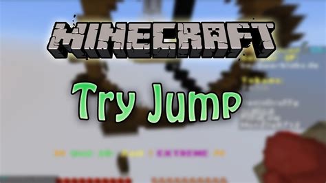 Wie kann ich solche Sprünge nicht schaffen Minecraft Try Jump