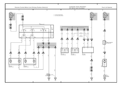 Diagram Toyota Camry Mirror Wiring Diagram Wiringschema