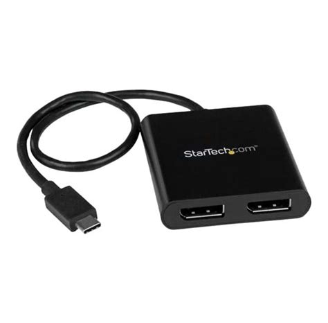 Usb C To Dp Multi Monitor Splitter Usb Type C 2 Port Mst Hub