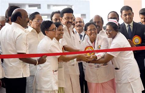 Tamil Nadu Chief Minister Stalin Inaugurates 1000 Bedded Kalaignar