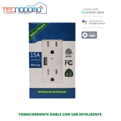 Tomacorriente Sonoff Wifi Doble Con Usb Tecnolog A Dom Tica Costa