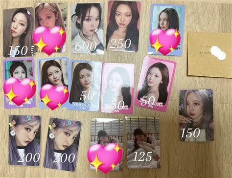 Riyel Qs Era On Twitter Wts Lfb Ph Yelyd Aespa Photocards