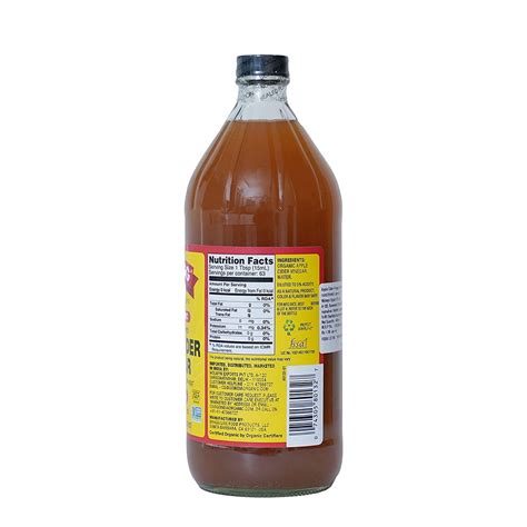 Bragg Organic Apple Cider Vinegar 473 Ml