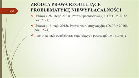 Prawo Restrukturyzacyjne Ppt Pobierz