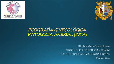 Patologia Anexial Ginecologia Y Obstetri Ppt