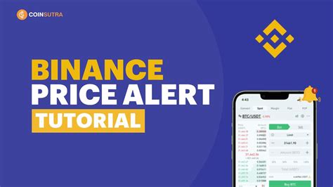 Binance Price Alert How To Set Price Alert For Any Coins On Binance