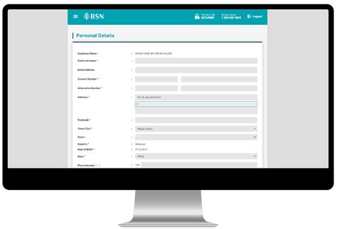 perbankan internet mybsn bsn malaysia