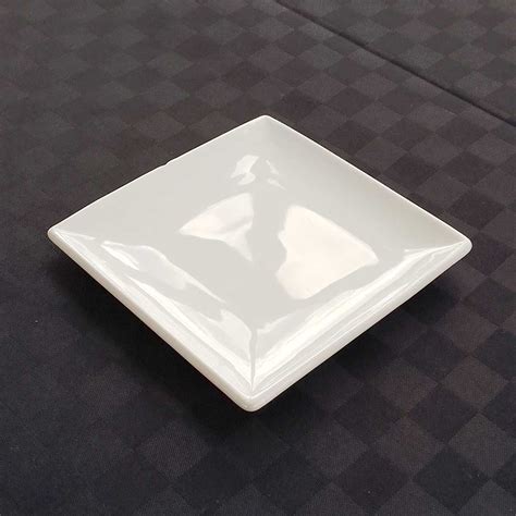 Ceramic Square Plate Landw14cm H1cm Liveeasy Products Ltd