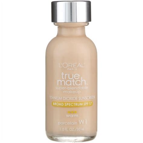 L Oreal Paris True Match Super Blendable Warm Porcelain W1 Liquid