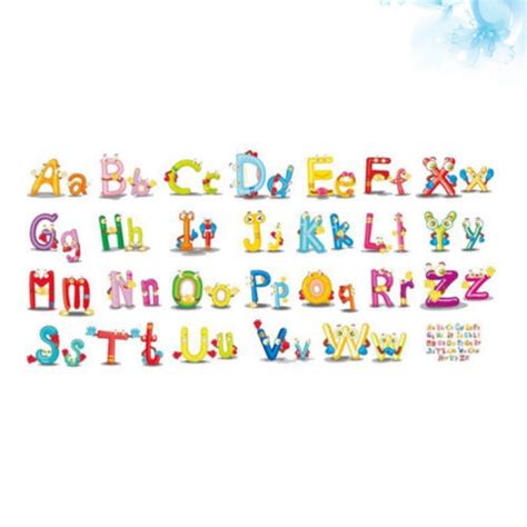 Alphabet Autocollant Adh Sif De Lettres L Alphabet Autocollants Ebay