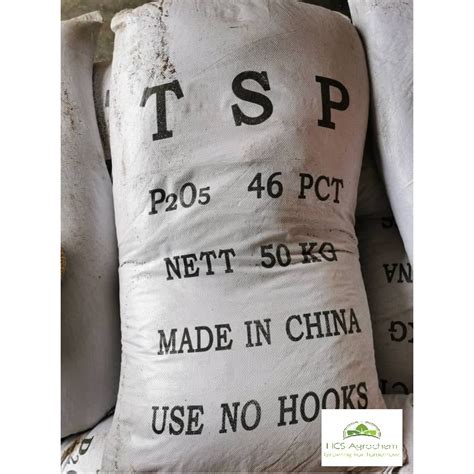 50kg Tsp Triple Superphosphate Granulate Fertilizer P2o5 Baja Akar