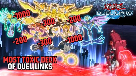 THE MOST TOXIC DECK OF DUEL LINKS AND IT S ALSO F2P TIMELORD DECK