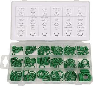 Topway Joint Torique Pcs Vert Kit D Assortiment De O Ring En Nitrile