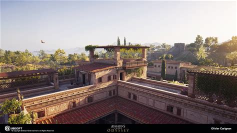 Olivier Carignan Assassin S Creed Odyssey Rich Villas Architectural Kit