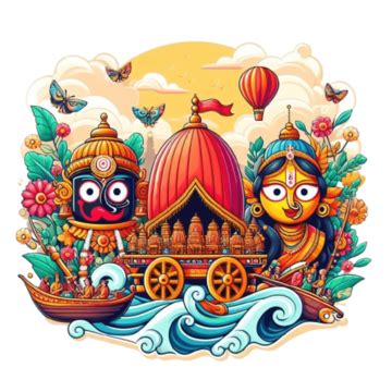 Lord Jagannatha In Traditional Pattachitra Style Artwork Lord