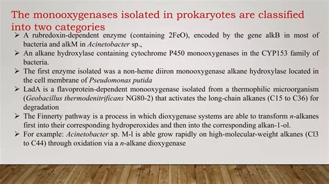 Aerobic Degradation Of Aliphatic Compound Ppt