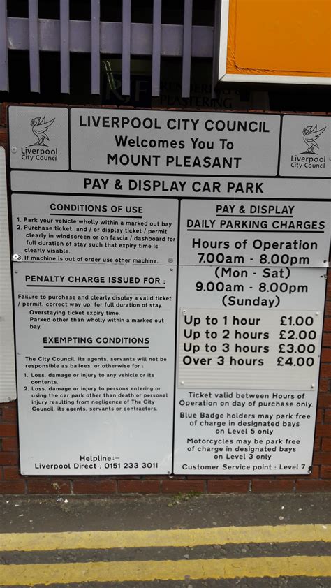 Mount Pleasant Car Park - Parking in Liverpool | ParkMe