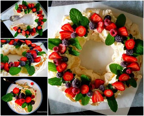 Wonderful Diy Beautiful Berry Pavlova Wreath