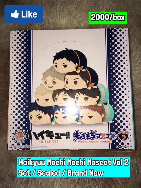 Haikyuu Vol 2 Mochi Mochi Mascot Hobbies Toys Toys Games On Carousell