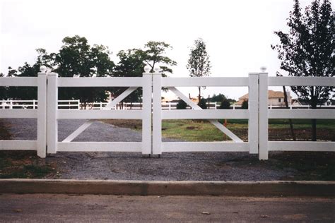 Vinyl Driveway Gate Traditional Entry New York By Riverside