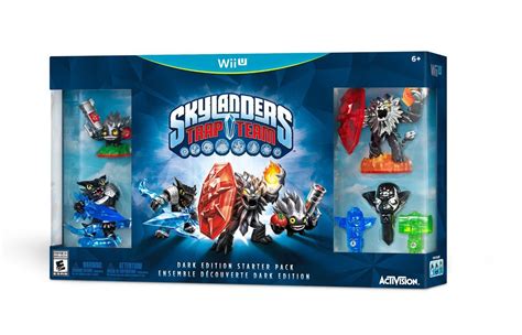 Skylanders Trap Team Dark Edition Starter Pack - Wii U | Skylanders trap team, Skylanders ...