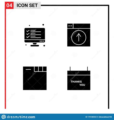 Checklist Glyphs Double Color Icon Stock Image Cartoondealer