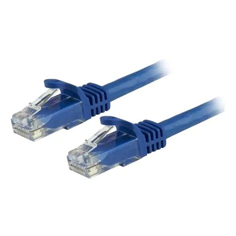 6IN BLUE CAT6 ETHERNET CABLE SNAGLESS RJ45 UTP PATCH CABLE CORD (N6PATCH6INBL)