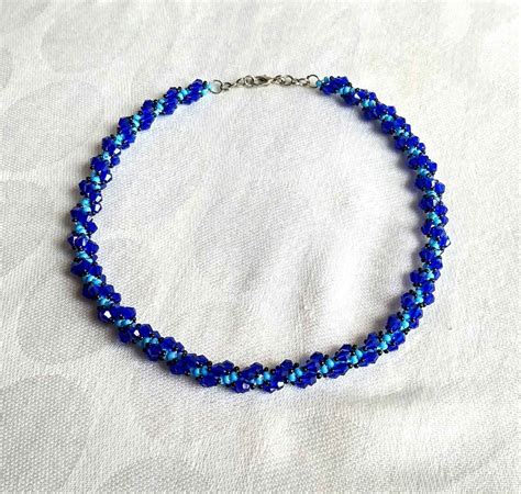 Seed Bead Rope Woven Necklace For Women Etsy