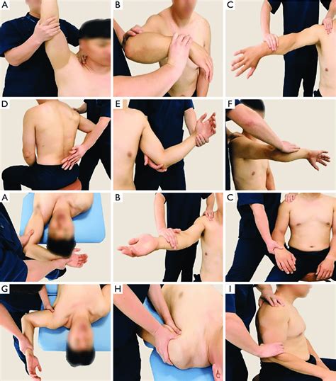 A Neer Impingement Test B Hawkins Kennedy Impingement Test C