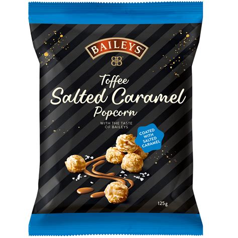 Baileys Salted Caramel Popcorn 125g - XOX Group