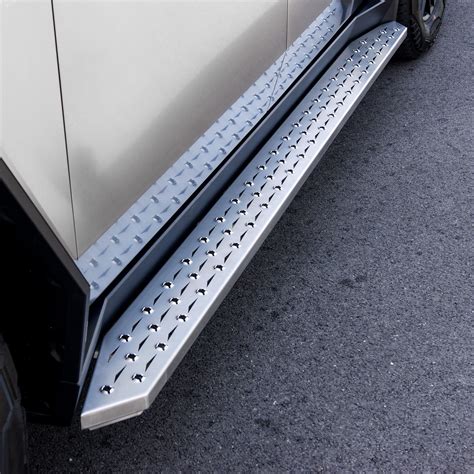 Cybertruck Stainless Steel Running Boards Realwheels Ev