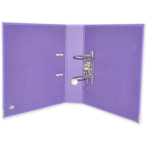 Buy Fis Pp Lever Arch Box File A Broad Cm Inch Unfix Violet