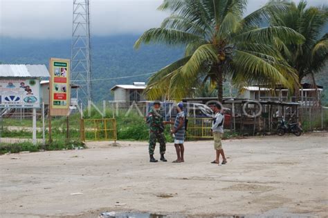 PERBATASAN RI PAPUA NEW GUINEA ANTARA Foto