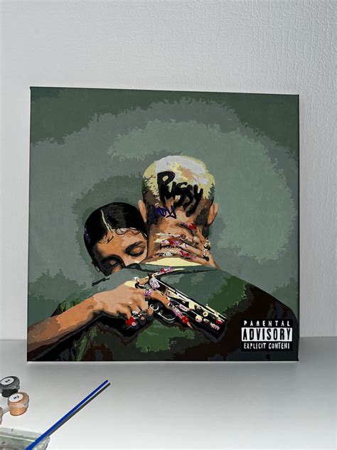 Картина по номерам Егор Крид альбом Pussy Boy обложка EVEE creed Цветное x купить