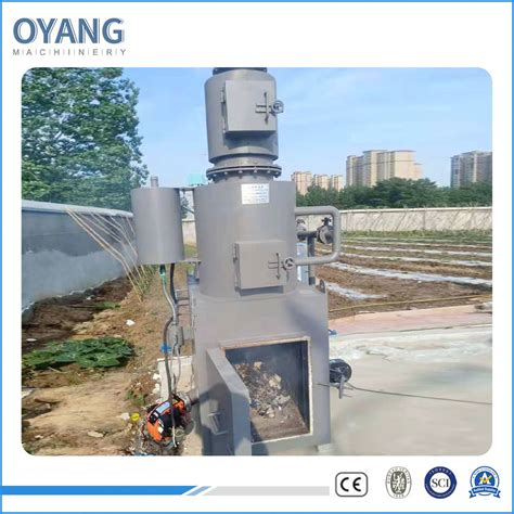 Environmentally Friendly And Smokeless Garbage Incinerator Machine