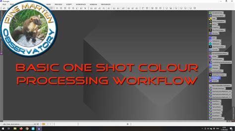 PixInsight Basic One Shot Colour OSC Processing Workflow YouTube