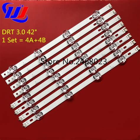 825mm LED Backlight Lamp Strip 8 Leds For LG INNOTEK DRT 3 0 42 A B