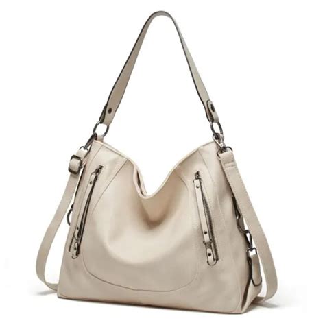 Bolso De Piel Aut Ntica Para Mujer Bandolera De Hombro Bolsa De