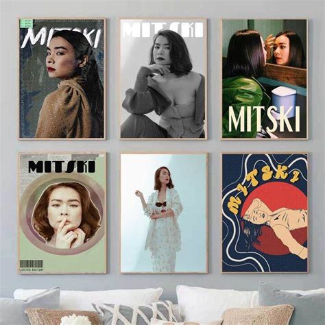 Japanese American Singer Mitski Personal Photo Music Album Cover Poster