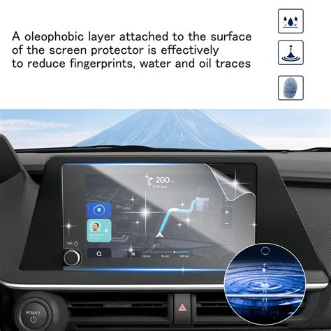 Ruiya Car Touchscreen Protector Pcs Pet Film Inch For