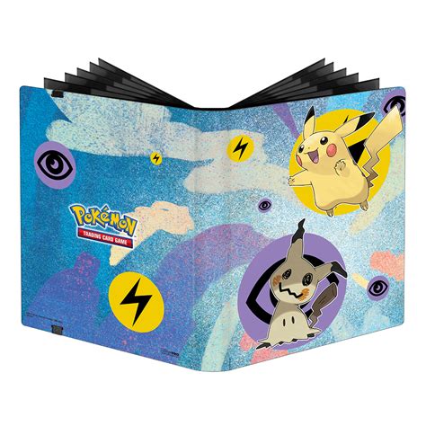 Pikachu And Mimikyu 9 Pocket Pro Binder For Pokémon Ultra Pro International