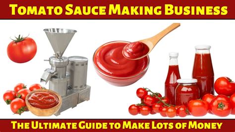 How To Start Tomato Sauce Making Business Tomato Ketchup Making