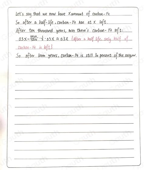 Solved: 11-15) Carbon-14 is a radioactive isotope of carbon that has a ...