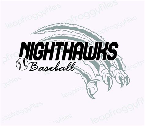 Nighthawks Baseball Logo