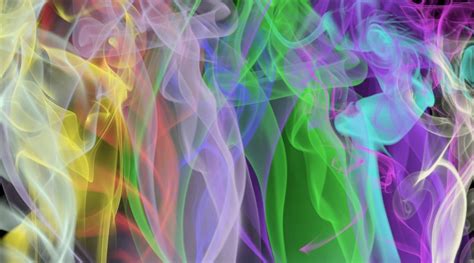 Flowing Curve Smoke Clot Abstract Backgrounds Swirl Nature Multi