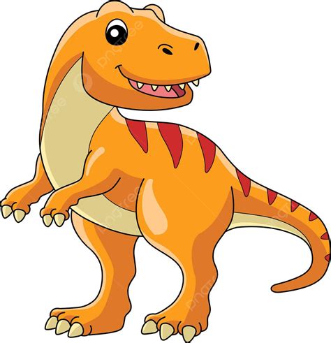 Tyrannosaurus Dinosaur Cartoon Colored Clipart Image T Rex T Rex Vector