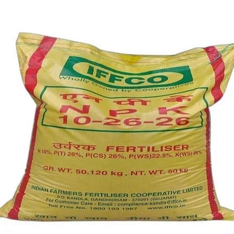 Granules White Npk 10 26 26 Fertilizer Bag 50 Kg At Rs 1250 Kg In Ieeja